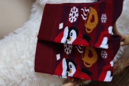 Christmas Penguins Socks