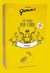 Lemon salted butter caramel popcorn boxes (100g)