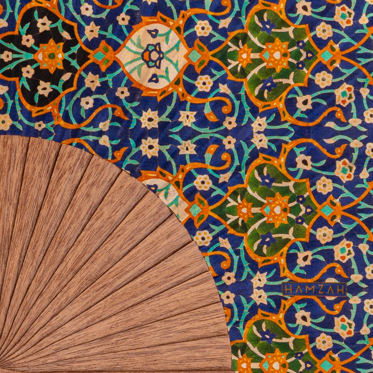 Andalusian Mosaic Hand Fan Itr
