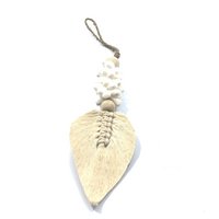 Anhänger Shell weiß