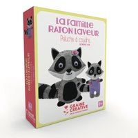 RACCOON FAMILY - SEWING PLUSH KIT
