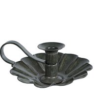 Kandelaar Blaker Flower donker gr.