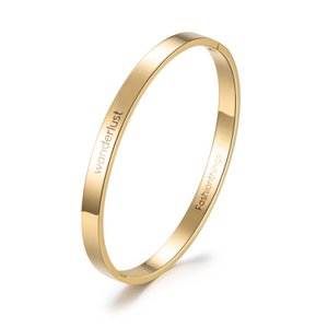 Bangle Wanderlust Gold 6mm