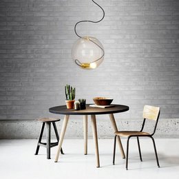 Bol hanglamp glazen bol