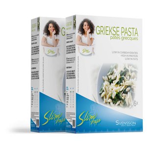 Greek pasta - low -carbohydrate box 6 + 1 portion for free