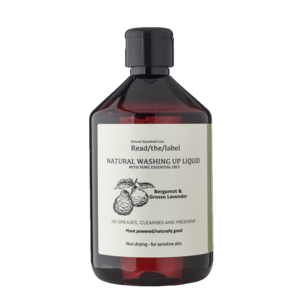 Natuurlijk Afwasmiddel - Bergamot & Grosso Lavendel