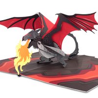 Dragon pop-up card