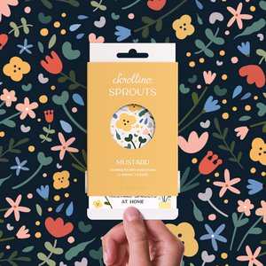 GROEISE KIT MET ACTIVITEITEN - SCROLLINO MOSTARD SPRAYS