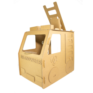 Cardboard Fire Truck