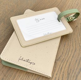 Überall das Paradies finden - Paspoorthoesje