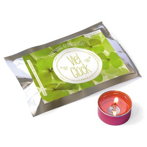 Fortunas Glückslicht / Bild / Glücksklee / Viel Glück / VE 15