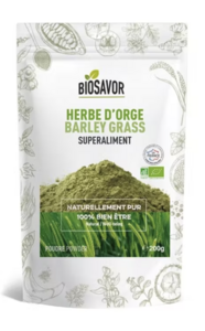 HERBE D’ORGE EN POUDRE - 200G - COMPLÉMENT ALIMENTAIRE
