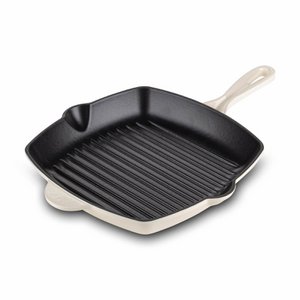 Rosmarino Gietijzeren Grillpan - Wit - 27cm