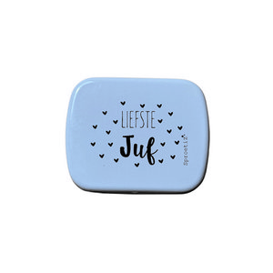 Peppermint can 'Dearest teacher'