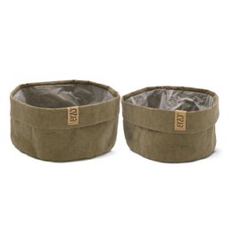 SIZO Washable Paper Bag Mud with waterproof biodegradable liner