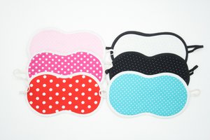 Polkadot sleep mask