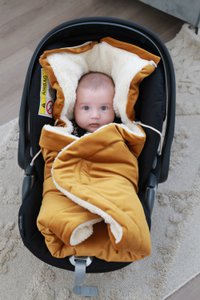 Baby-Autositzdecke Pucktuch TEDDY (8 Farben)