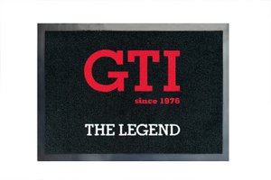 Volkswagen VW GTI Deurmat - The Legend/Black