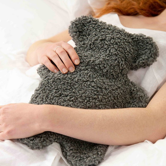 Hot Water Bottle - Boucle Pebble