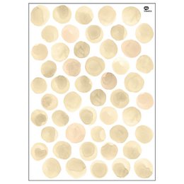 Akvarel prikker wallsticker