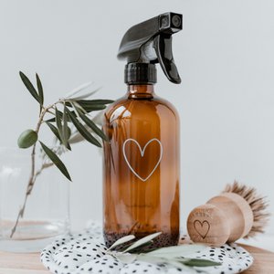 Sprühflasche Herz 500ml (VE = 6 Stk.)