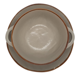 Suppenschüssel Grau Ø 15cm