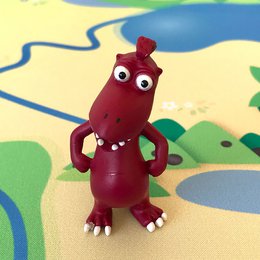 Legemåtte - Little Dragon Coconut Dragon Island inklusive figurer