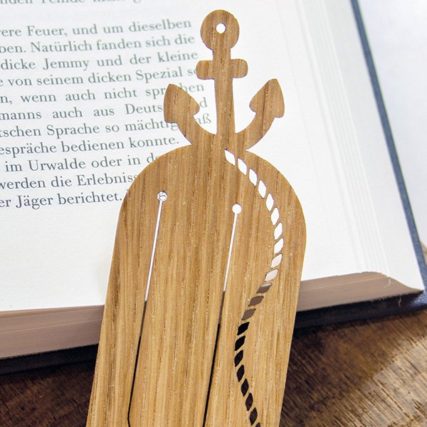 Bookmark nautical yarn