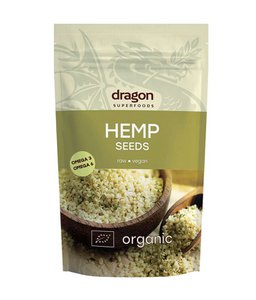Hemp Seeds, peeled, organic, Dragon Superfoods, 200g