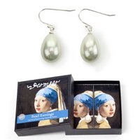 Pareloorbellen, Zilver, Vermeer, Meisje met de parel