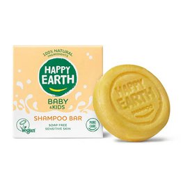 "100% natural, vegan, and gentle shampoo bar for babies and kids with sensitive skin. Made with natural ingredients and free from microplastics, SLS/SLES, and other harsh chemicals."