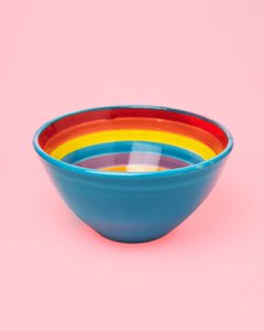 Ceramic salad bowl 1.5l - 21cm / Multicolor IRIS