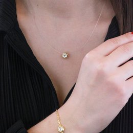 Mondset - Gold und Kristall