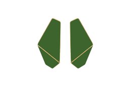 Earrings Folded Slim