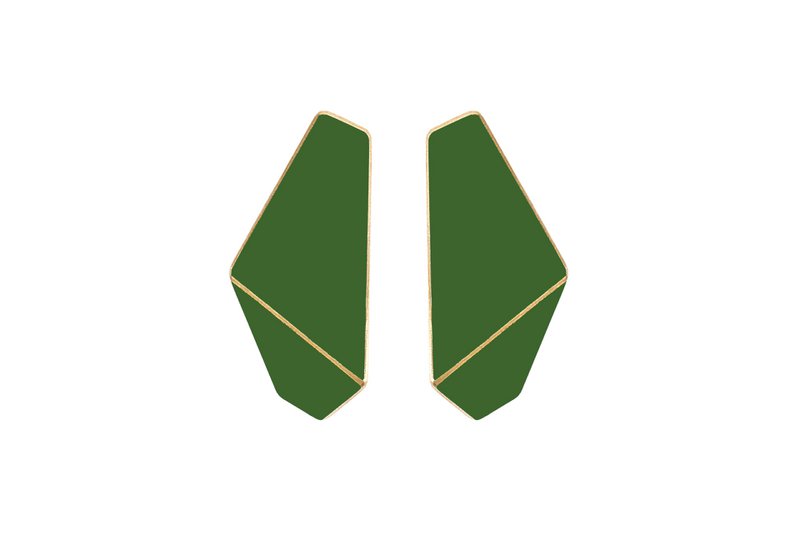 Earrings Folded Slim
