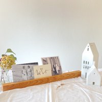 handmade card holder - in 4 lengths - oak