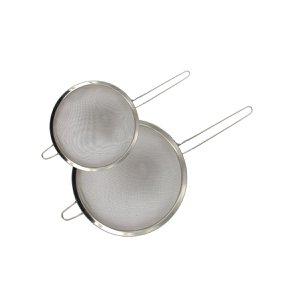 Set of 2 stainless steel colanders 15 cm and 24 cm FM Professional