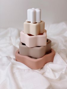 Organic silicone stackable set Nenina & Co