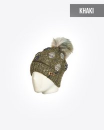 Gorro de mujer con pompón: BALI