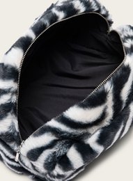 Omay Pouch Zebra White