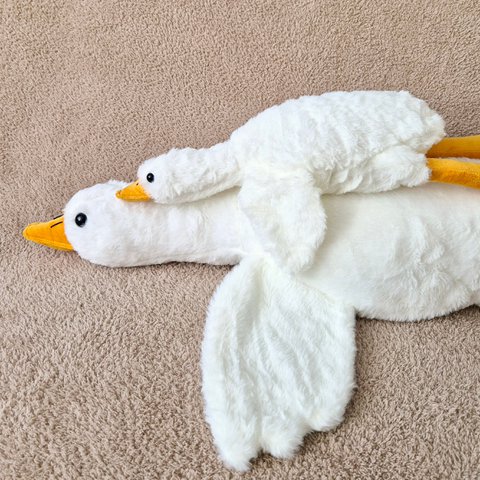 Gilly Goose Big hug - XXL hug goose 90 cm | Soft baby hug