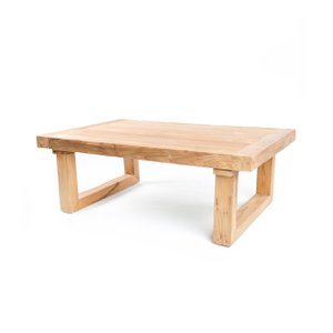 The Reclaimed Teak Coffee Table - Natural