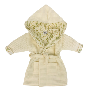 Bathrobe | waffle fabric Wild grasses | Last sizes