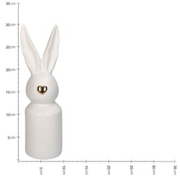 Smukły, złoty wazon Wiggle