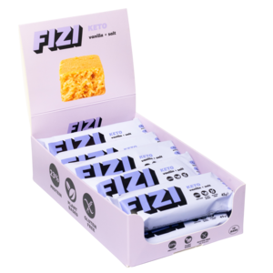 KETO VEGAN GLUTEN FREE BAR "VANILLA + SALT" 45g
