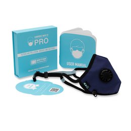 Cambridge Mask Admiral PRO, zmywalna, wielokrotnego użytku, maska projektanta