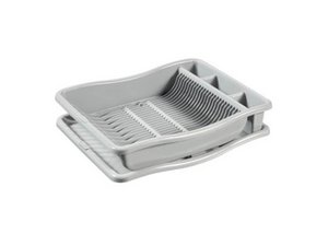 Curver dish drainer large l-grey
