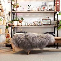 SHEEPSKIN ICELANDIC GRAY 90-110cm