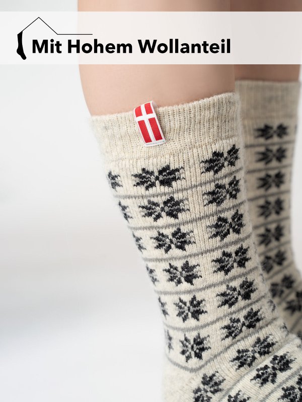 Calzini di lana scandinavi "Danimarca"