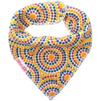 Puntslab Aboriginal art - baby slabbetje